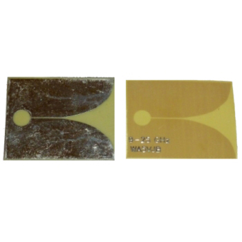 Coaxial Feed ant. on PCB 10-25GHz
