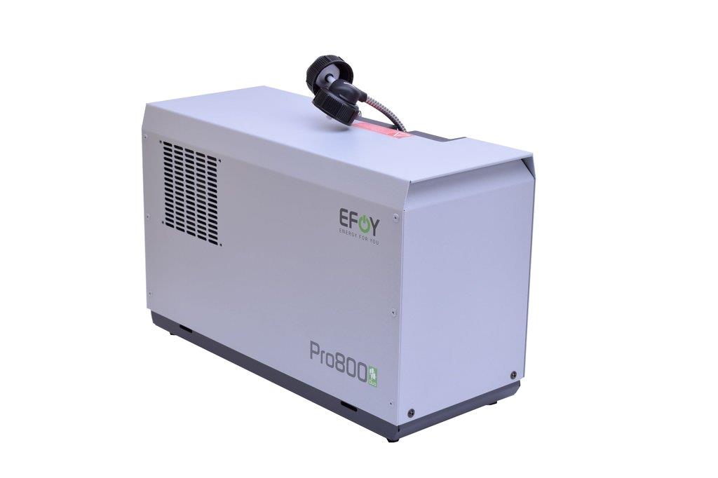 12/24V DC 45W EFOY Fuel Cell Pro 800 Duo
EFOY PRO 800 Duo set 12/24V DC
charges your battery to full capacity