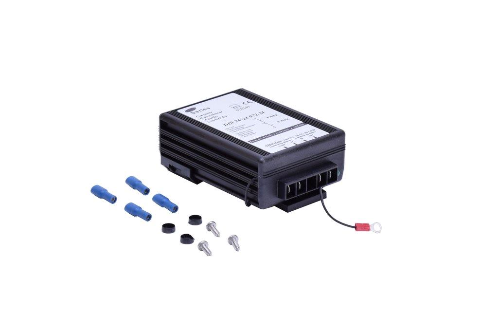 24V DC - 24V DC voltage converter, isol
Input voltage range 17-32V DC, 72 Watt
Output voltage 24V (+/- 5%)
