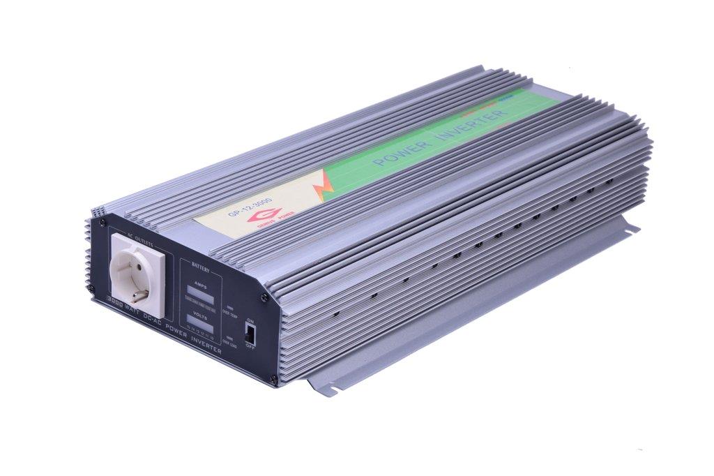 12V DC - 230V AC 3000W Genius Inverter
12V Modified Sinus Inverter 3000W
Converts 12V battery power to 230V