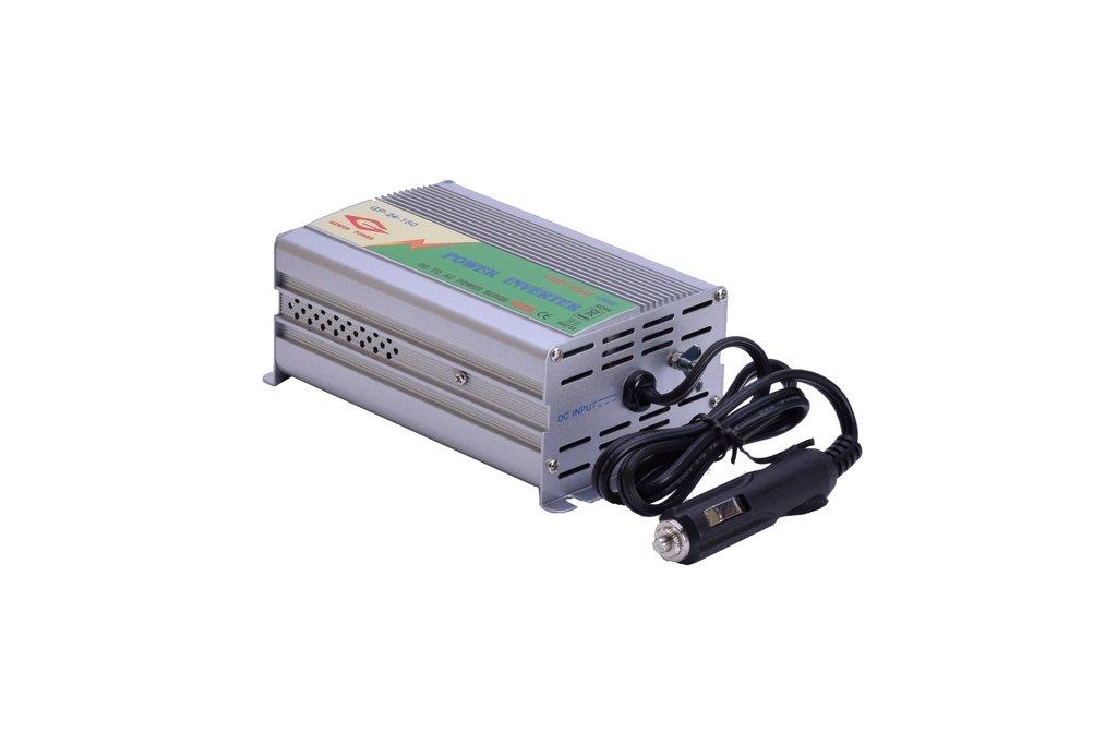 24V DC - 230V AC 150W Sinus Inverter
24V Modified Sinus Inverter 150W
Converts 24V battery power to 230V