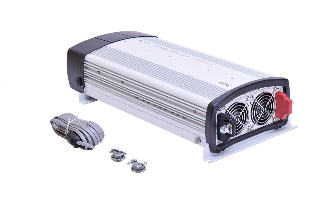 12V DC - 230V AC 2000W 55A Kisae Combi
Combined 2000W True Sine inverter
55A Multi-stage charger