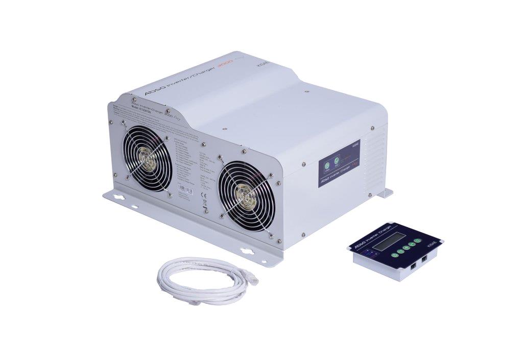 12V DC - 230V AC 3000W 150A Kisae Combi
Combined 3000W True Sine inverter
150A Multi-stage charger