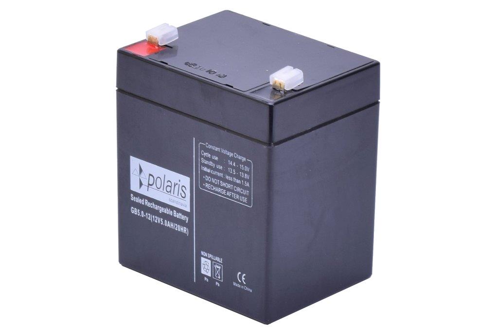12V 5Ah Polaris Battery AGM
Lead Acid / Pb Battery 12V 5Ah
Rechargeable AGM