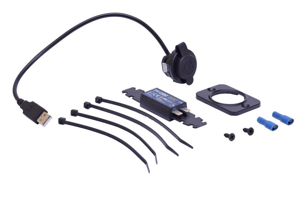 5V DC 2,1A USB charger dash-in use
PV Single Slimline USB Charger
Alfatronix Charger USB