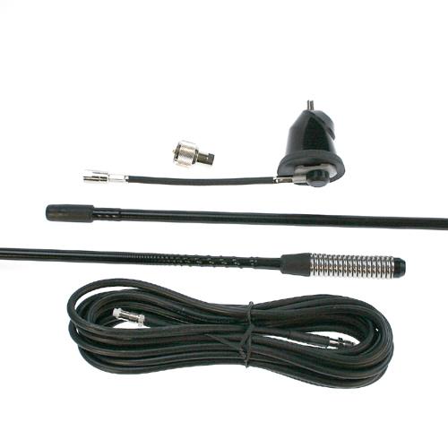 Danita mobil antenne
inkl. 4mtr. kabel, + FME-UHF stik
Passer på 5-6mm fod-reduktion medfølger