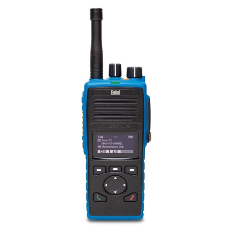 DT525 VHF Entel Handheld Radio
IECEx ib IIA T4 Gb
VHF 136-174 MHz - 4W - DTEx Serie