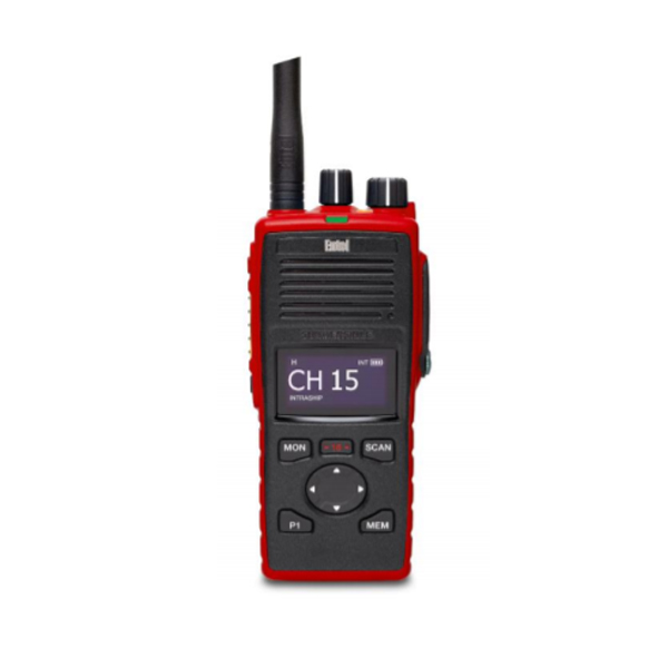 DT844FF VHF ATEX Fire Fighter Portable
ATEX II 2G Ex ib IIB T4 Gb
VHF 156 - 163,275MhZ  TX power 4Watt