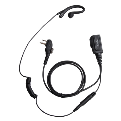 EHM19 C Style Earloop Earpiece
with On-MIC PTT
Hytera