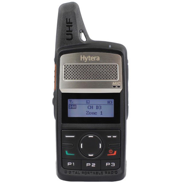 PD365LF(446 MHz) power 0.5 watts
DMR Tier II & Analogue
with POA129 included, chargable with