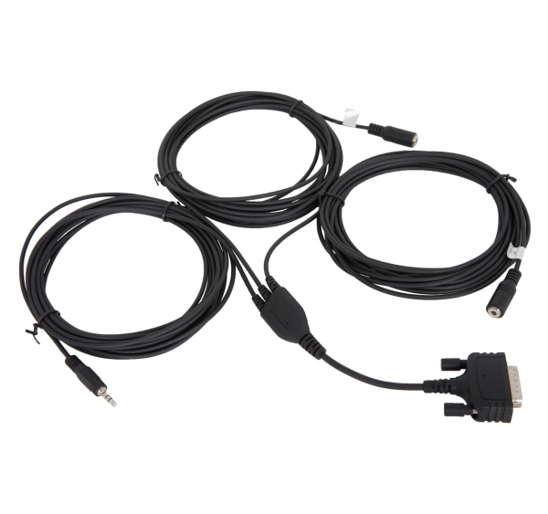 POA117 Cable kit Foot PTT/Sun Visor
Microphone & Extern Speaker