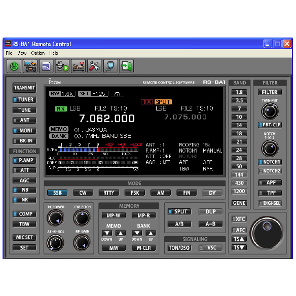 RS-BA1  IP REMOTE CONTROL SOFTWARE
Version 2 Icom