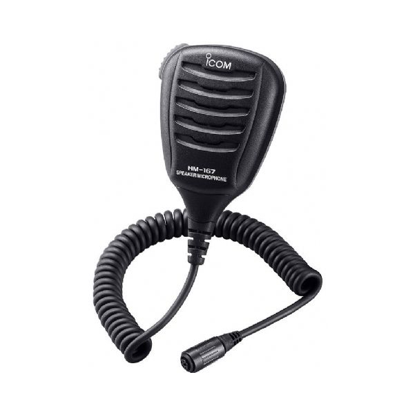 HM-167 Speaker Microphone
Waterproof, for IC-M73EURO
