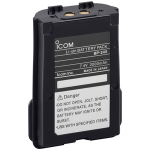 BP-245H Icom Li-Ion  Battery
7.4V  2150mAh for IC-M71/M73
