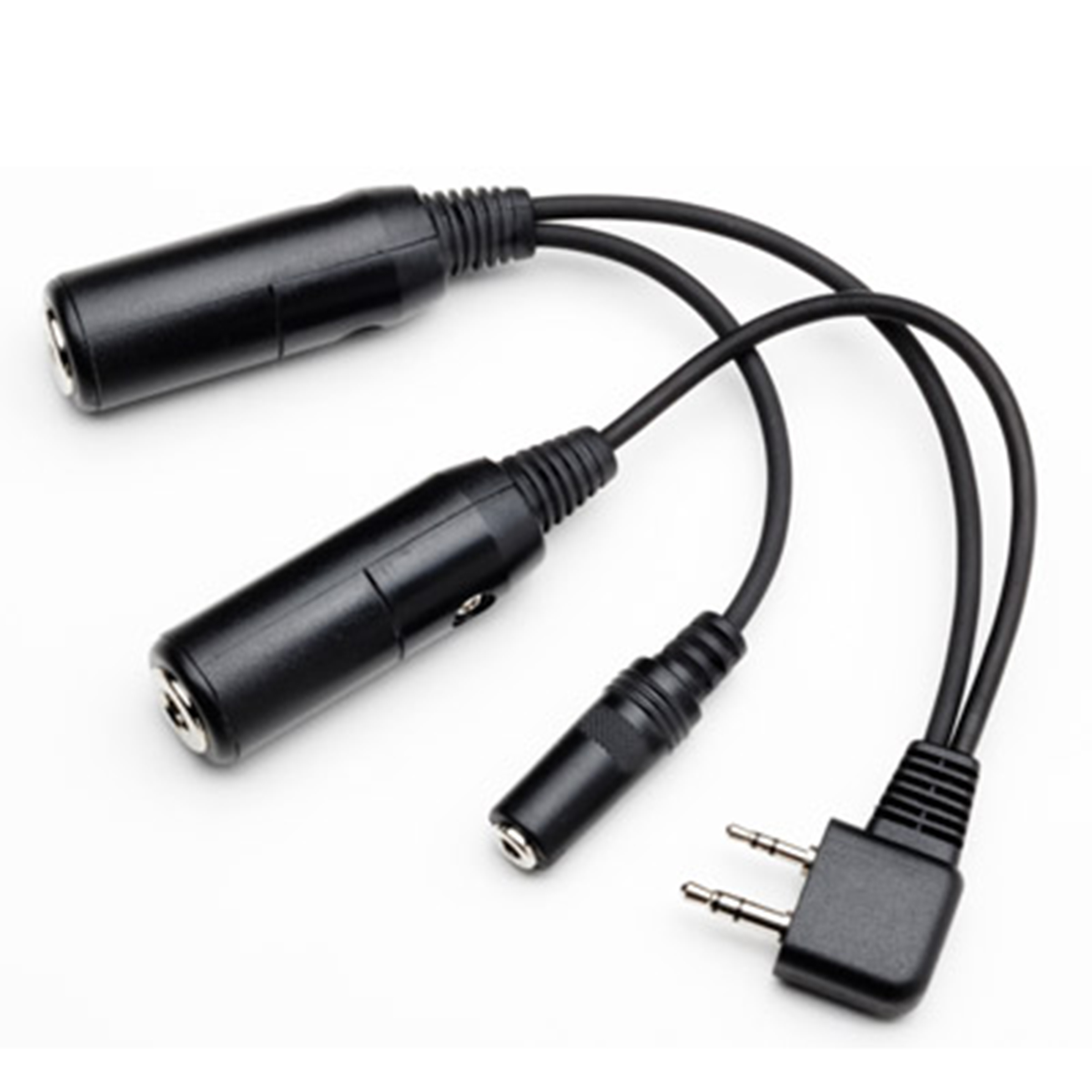 OPC-499  Icom Headset Adapter
with PTT socket for Aviation handhelds