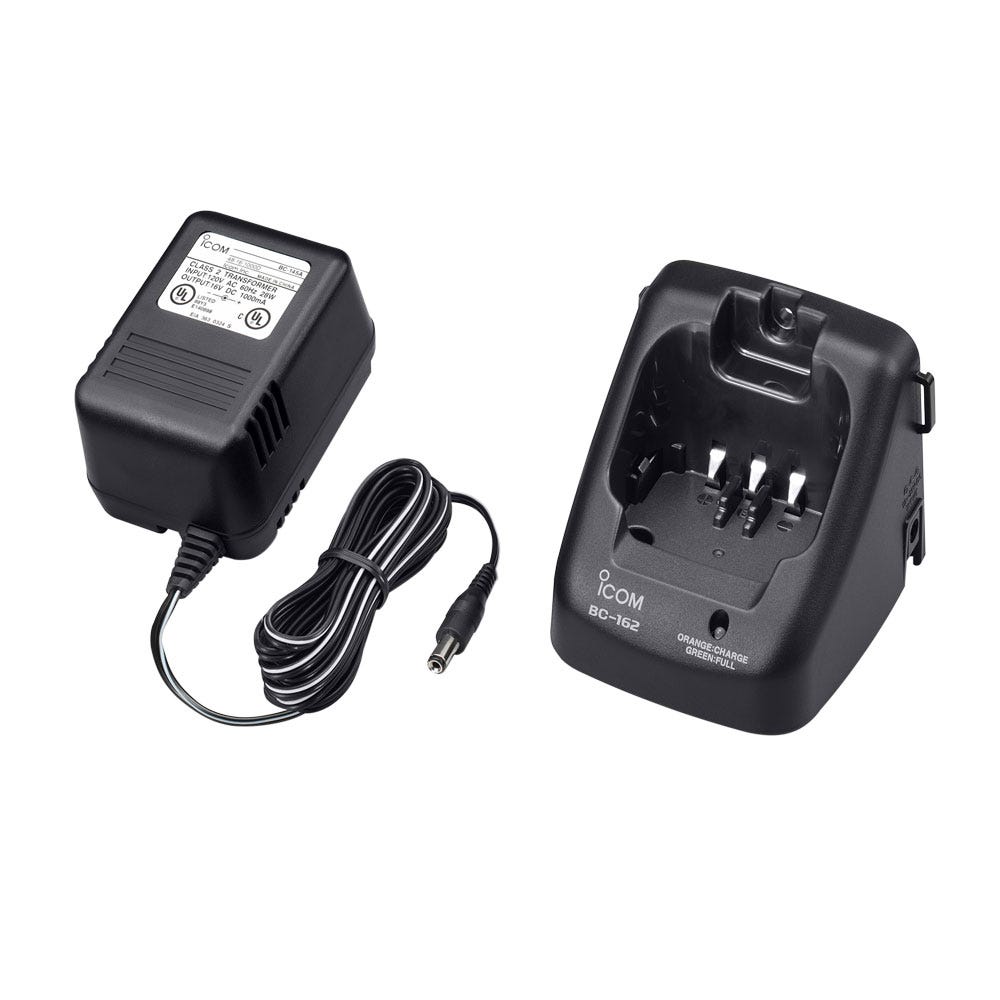 BC-162 Icom Rapid Charger
Inkl. strømforsyning