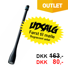 FA-S27U Icom antenne
400-470 MHz Passer på IC-F61