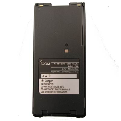 BP-210N Icom Ni-MH battery pack
7.2V/1650 mAh