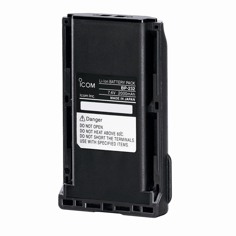BP-232H Icom Li-Ion 7,4V/2250maH
