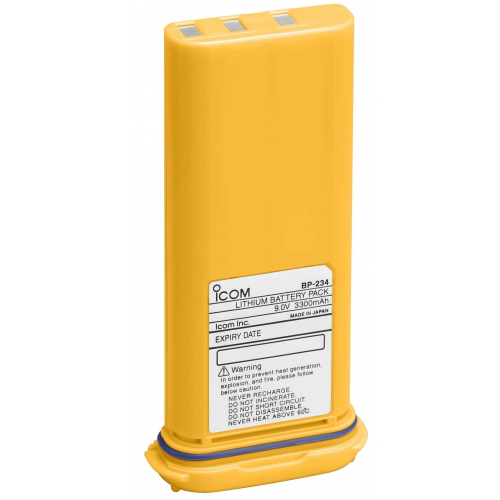 BP-234 Icom Lithium battery pack
9,0V/3300mAH for GM1600 ICOM
