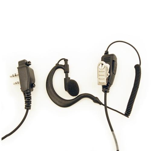 EMP-232S3 Icom ørebøjle med ptt.
+ skurer