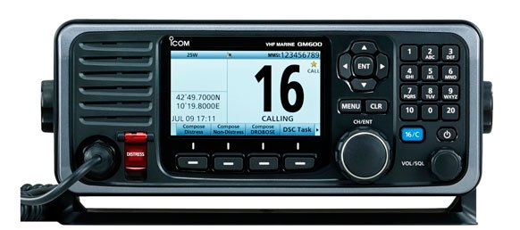 IC-GM600 Icom ClassA DSC fixed mount VHF
GMDSS