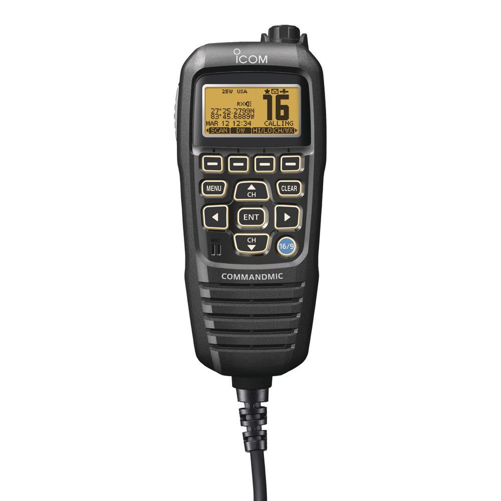 HM-195B Icom Commandmic 4 Black
for M506 og M510