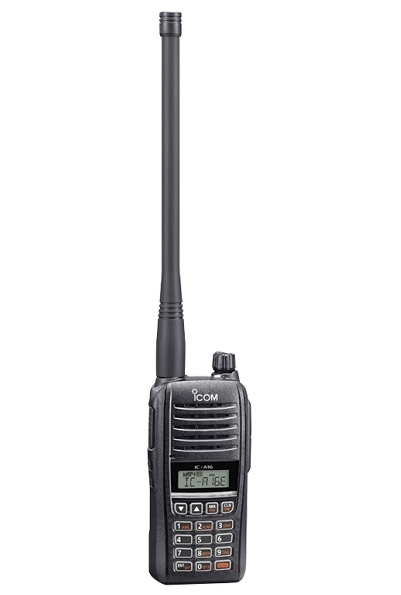 IC-A16E VHF Airband, 6W PEP Bluetooth
Bluetooth incl. charger BC-213