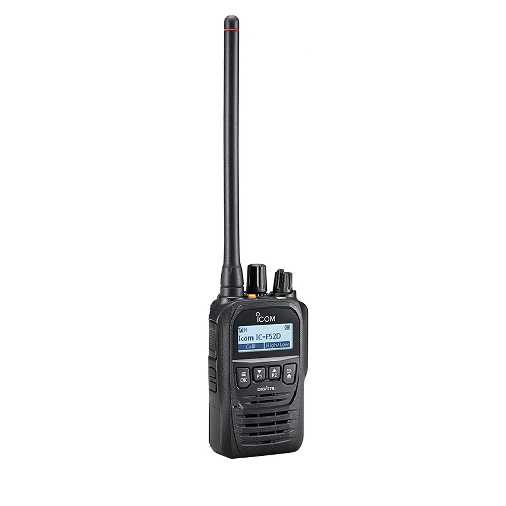 IC-F52D Icom IDAS, 136-174MHz, handheld
5W, IP67, Bluetooth