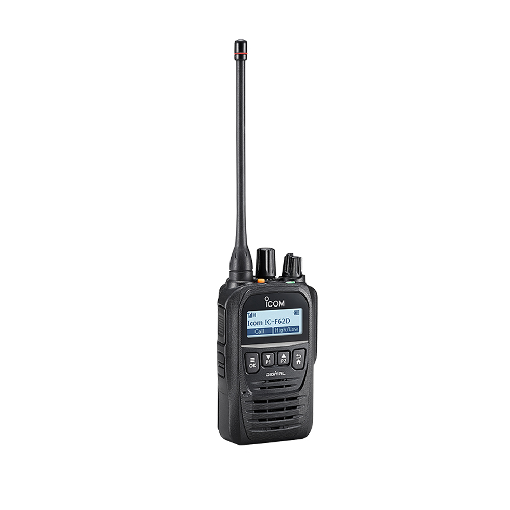 IC-F62D Icom IDAS, 400-470 MHz
Handheld radio, 5W, IP67, Bluetooth