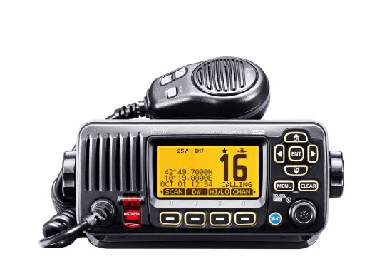 IC-M330GE Icom mobile VHF marine
Icom IC-M330GE #75 Marine VHF Black
with GPS (external ant)