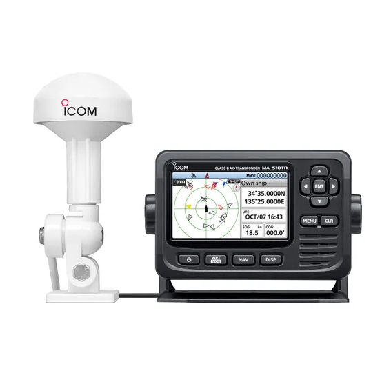 MA-510TR Icom AIS transponder
with GPS antenna