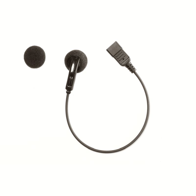 KEP-7EB Kenwood Ear Piece
Bud with Foam Cover
with Quick Disconnect