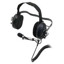 KHS-10D-BH Kenwood  Headset
with PTT Heavy-duty
Noise Cancelling Behind-the-head