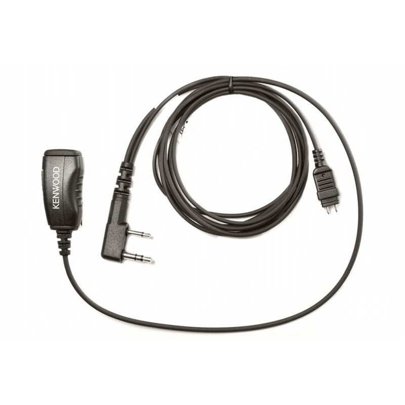 KHS-40TW2P Kenwood Twin Wire
with PTT, 2-Pin