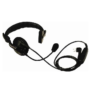 KHS-7A Kenwood Single Muff Headset
with Boom Microphone & PTT