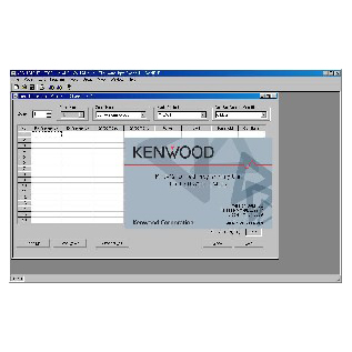 KPG-124D Programming software
for TK-7302/8302 E,M