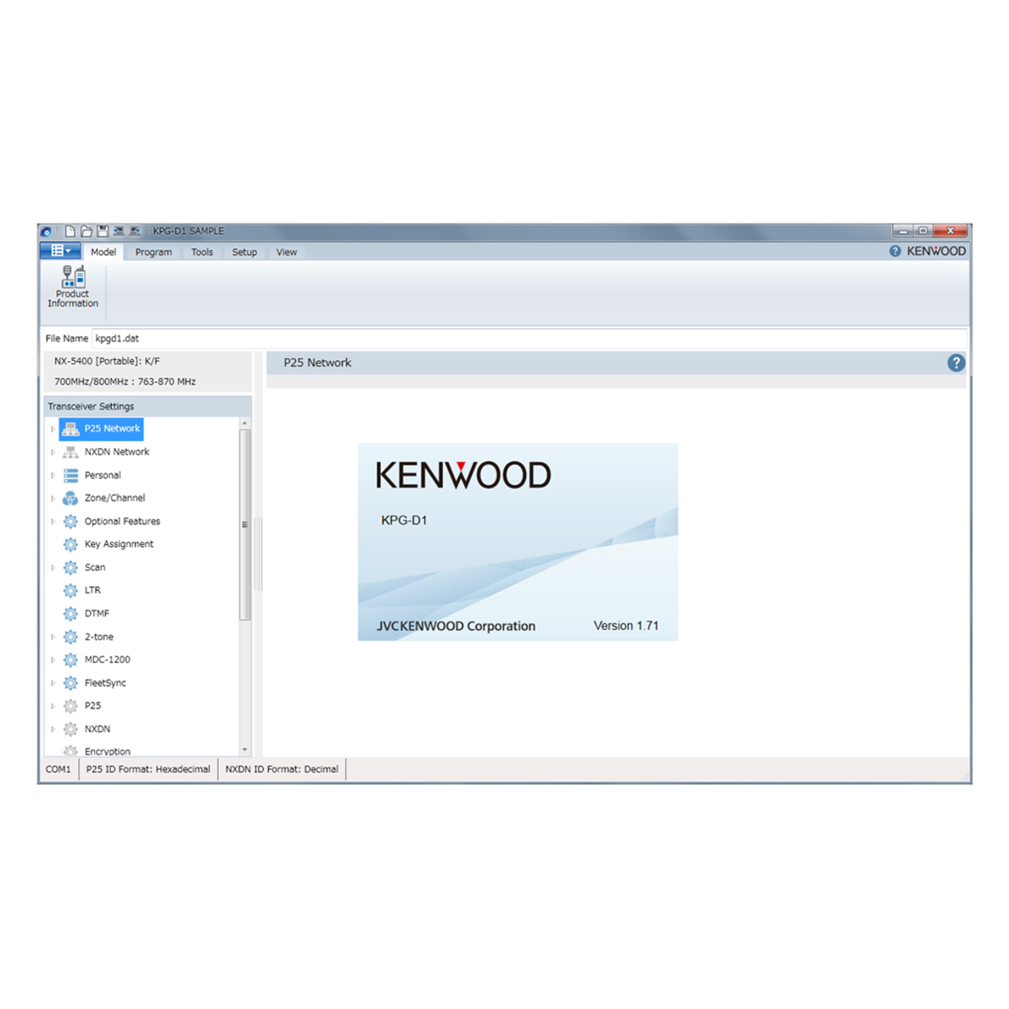 KPG-D1E FPU
License ID KEY for KPG-D1 software