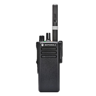 DP4401e UHF Motorola Digital HandheldGPS
Incl. battery, antenna, belt clip, 4W
Charger not included. 403-527MHz,