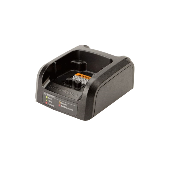 NNTN8245 1-plads lader MXP600/MTP3000
For charging radio and spare battery seq