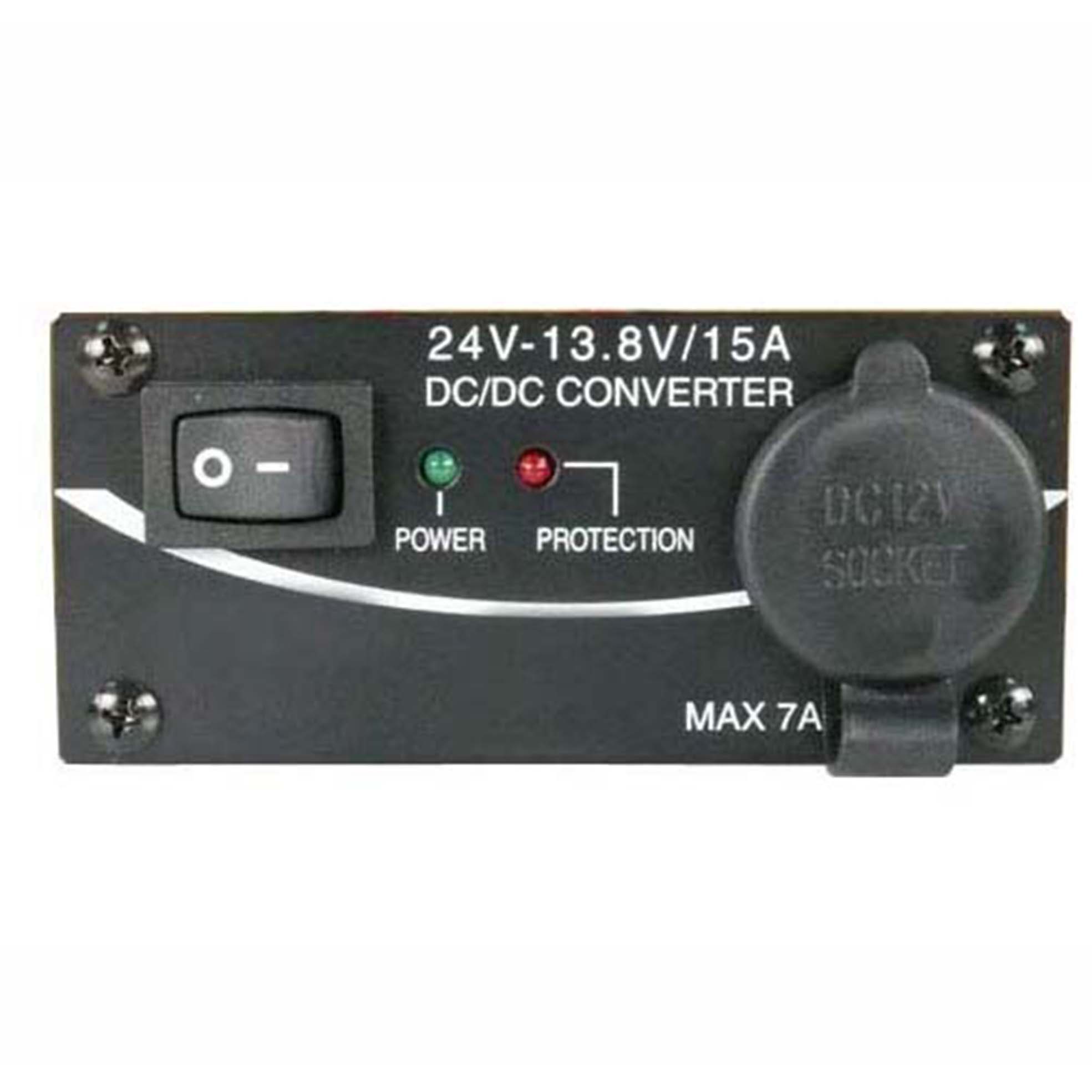DC-DC Converter input 22-32Vdc out 13,8V
15A 207Watt 95x93x40mm