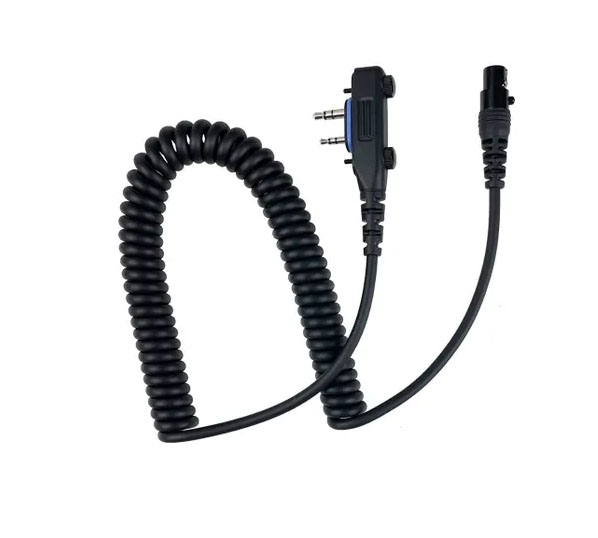 FLX2-41 Peltor Cable Icom LA-stik ProEqu
FLX2 spiralkabel for Icom