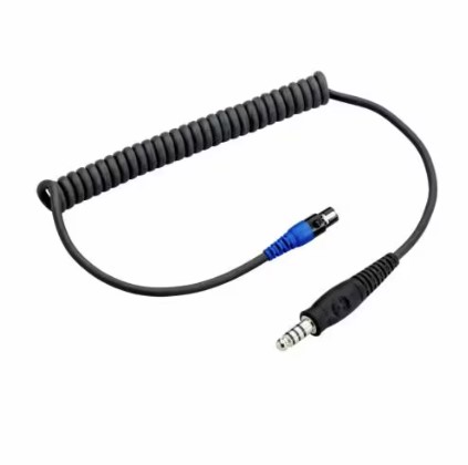 FLX2-45 Peltor cable Icom IC-M73
straight 90cm cable