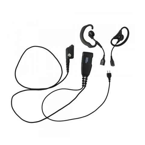 PRO-U610SA ProEquipBlack fabric cable,
Earhanger/Peltor and palm PTT
14 Pin Icom F3400/F62