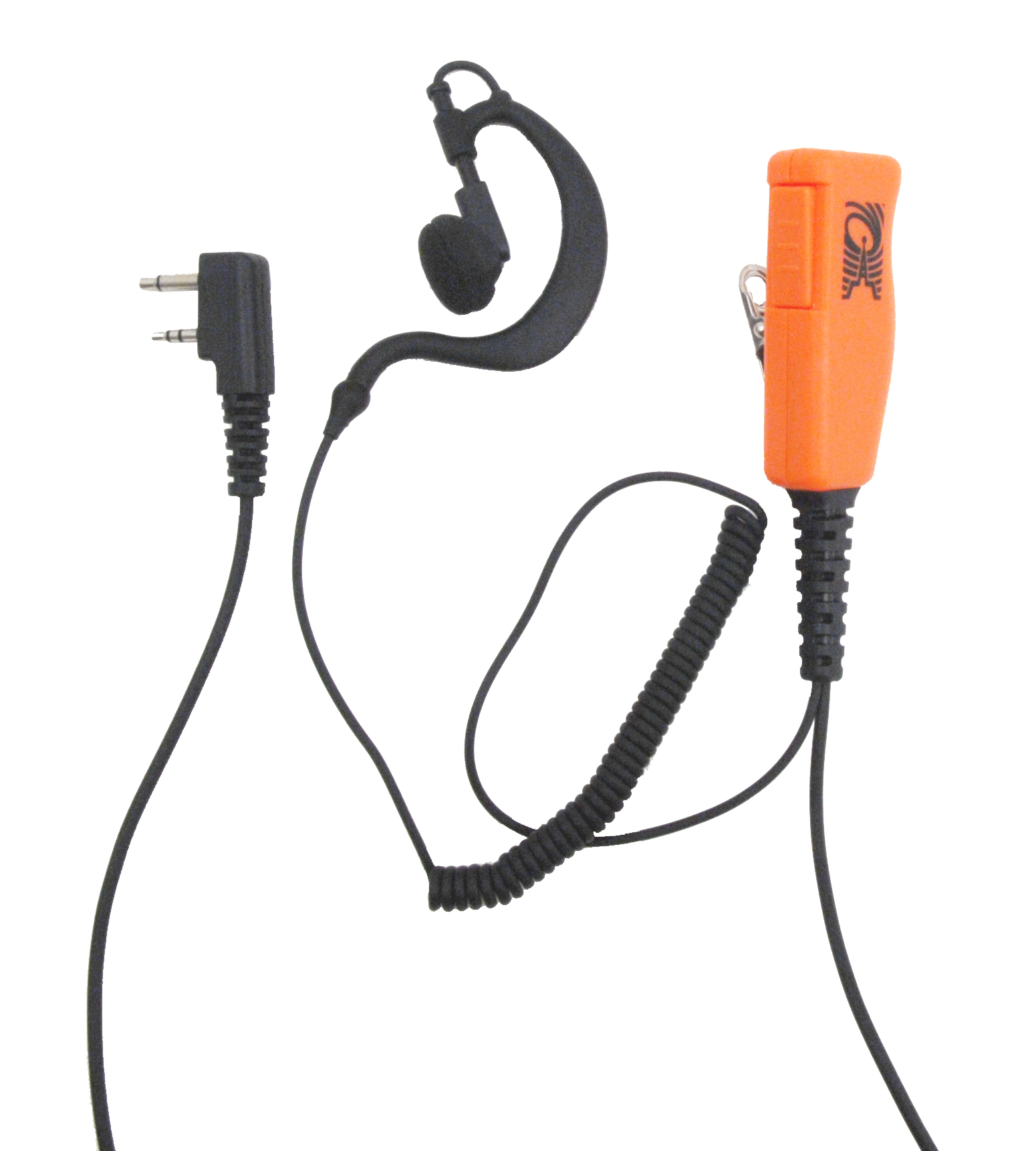 PRO-P600L Earhanger and palm mic
Passer på L Icom-stik