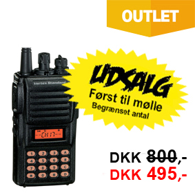 VX-424E VHF M/TAST. YAESU TRANSC LMR
146-174 MHz incl. FBA-25
kræver 6 stk. AA-batterier
