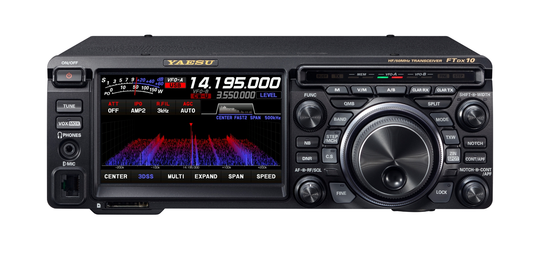 FT-DX10 Yaesu HF, 6m