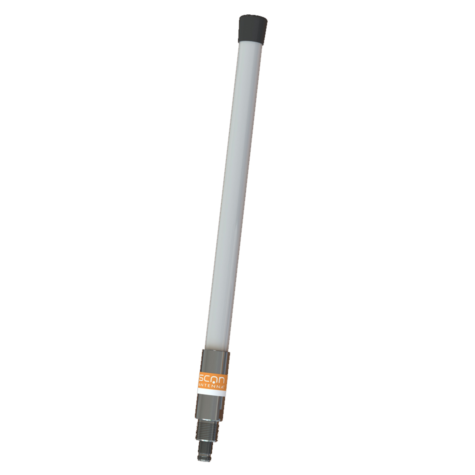 Antenna for GSM/LTE/5G 3 dB  w/nut -was
698-960MHz, 1427-1518MHz, 1710-2170MHz
2300-2690MHz, 3300-3800MHz