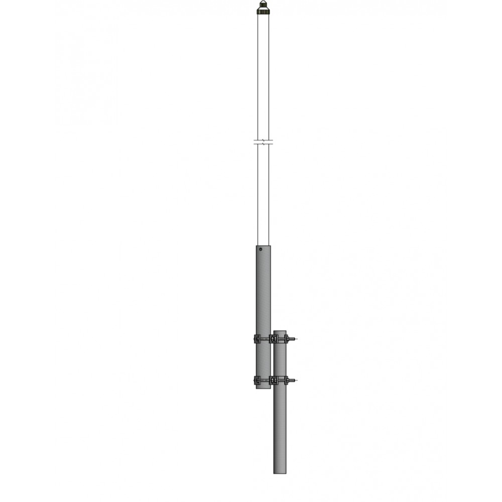 CXL 2-5SL/144 - 152 MHz
Sturdy, 5 dBd Gain, Base Station Antenna