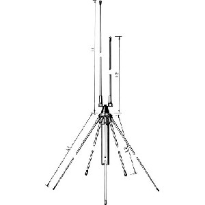 GP 80/160 PROCOM ANTENNE
66-88/144-175MHz